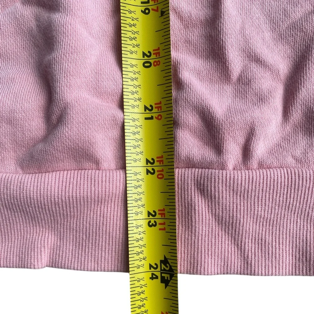 Z Supply Pink Sweatshirt Tee XL - Picture 8 of 9